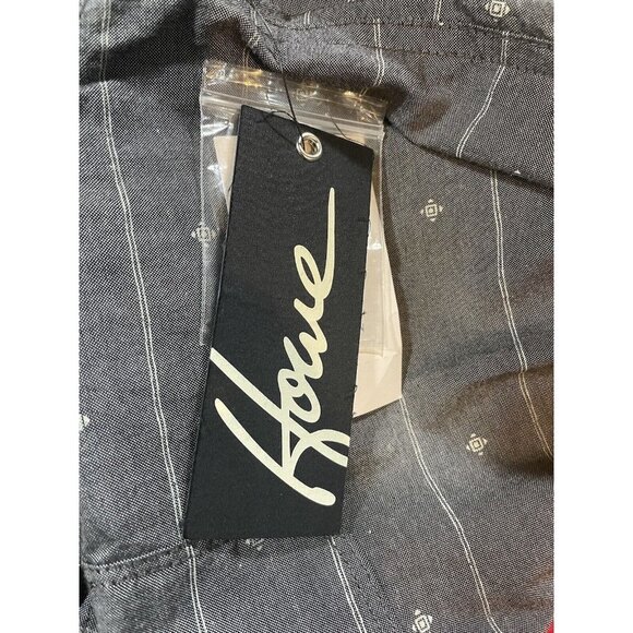 Howe Creative Workforce Houdini Shirt Size XXL Gray White Geo Print NWT $89 - Picture 7 of 8